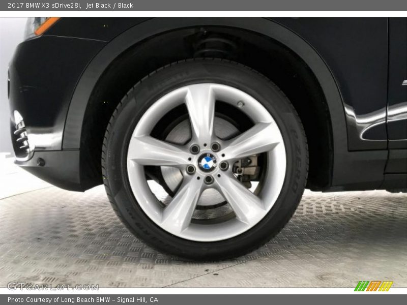 Jet Black / Black 2017 BMW X3 sDrive28i