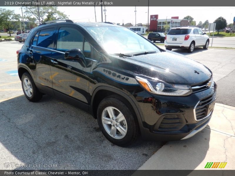 Nightfall Gray Metallic / Jet Black 2019 Chevrolet Trax LT AWD
