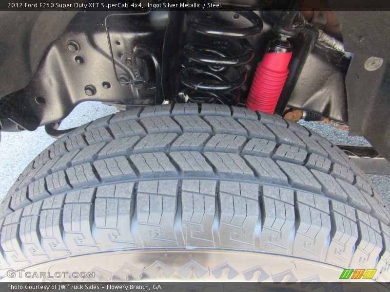 Ingot Silver Metallic / Steel 2012 Ford F250 Super Duty XLT SuperCab 4x4