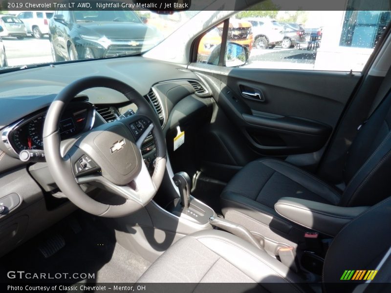 Nightfall Gray Metallic / Jet Black 2019 Chevrolet Trax LT AWD