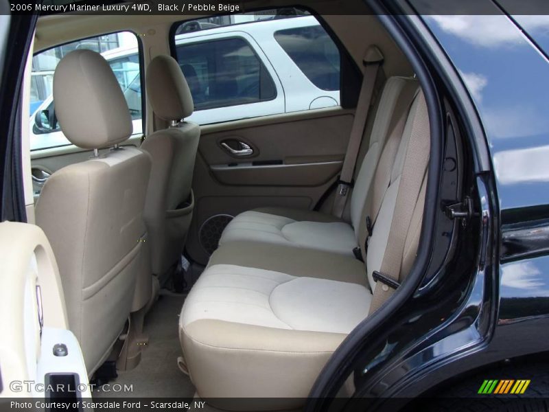 Black / Pebble Beige 2006 Mercury Mariner Luxury 4WD