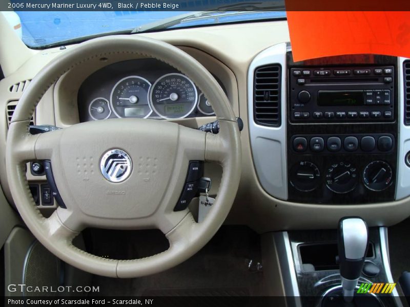 Black / Pebble Beige 2006 Mercury Mariner Luxury 4WD