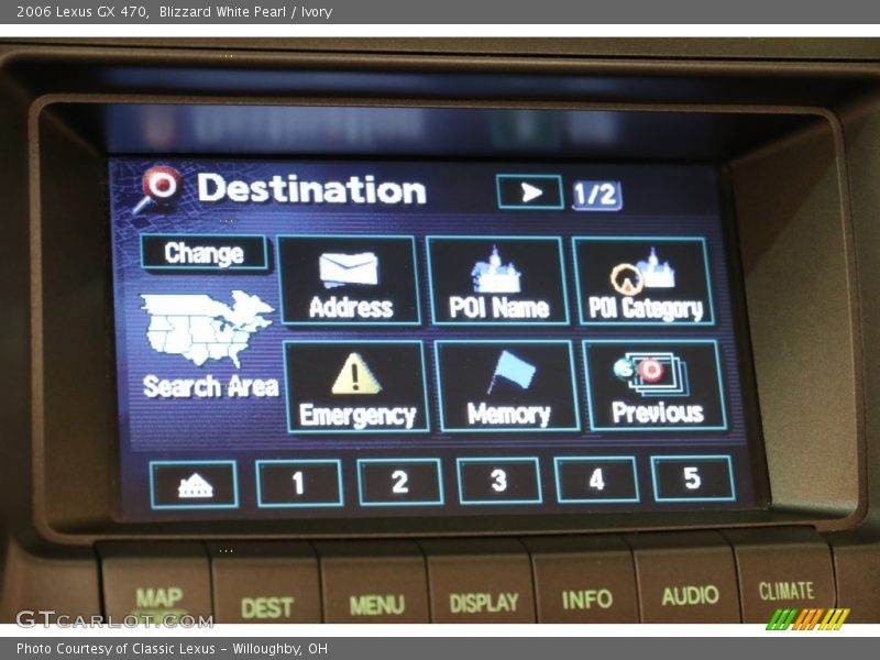 Blizzard White Pearl / Ivory 2006 Lexus GX 470