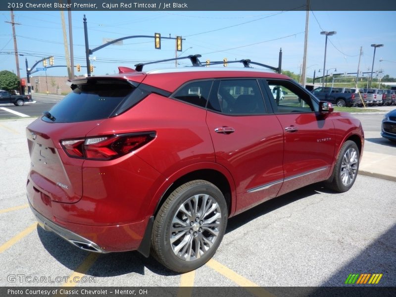 Cajun Red Tintcoat / Jet Black 2019 Chevrolet Blazer Premier