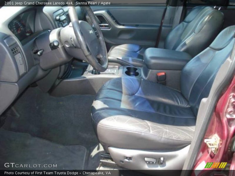 Sienna Pearl / Agate 2001 Jeep Grand Cherokee Laredo 4x4