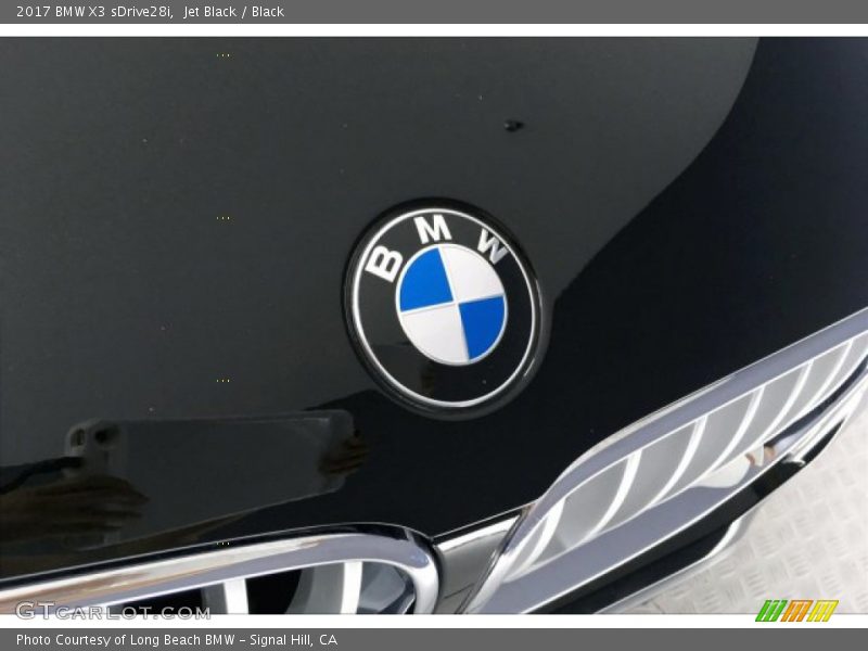 Jet Black / Black 2017 BMW X3 sDrive28i