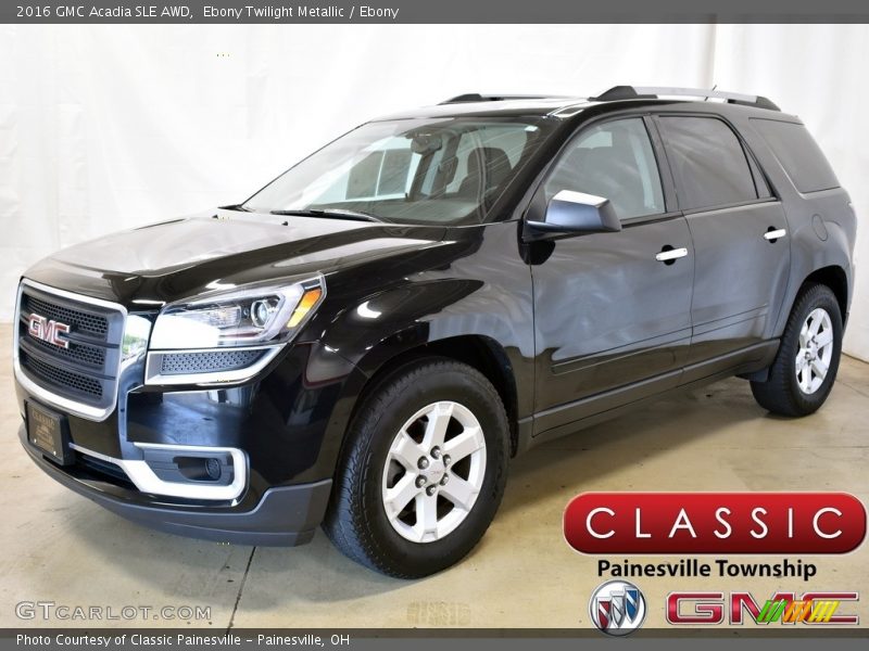 Ebony Twilight Metallic / Ebony 2016 GMC Acadia SLE AWD