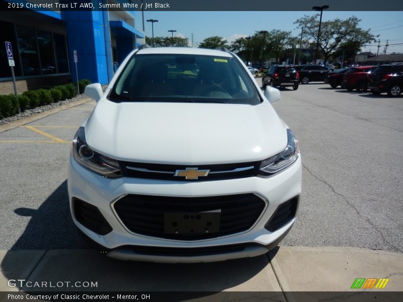 Summit White / Jet Black 2019 Chevrolet Trax LT AWD