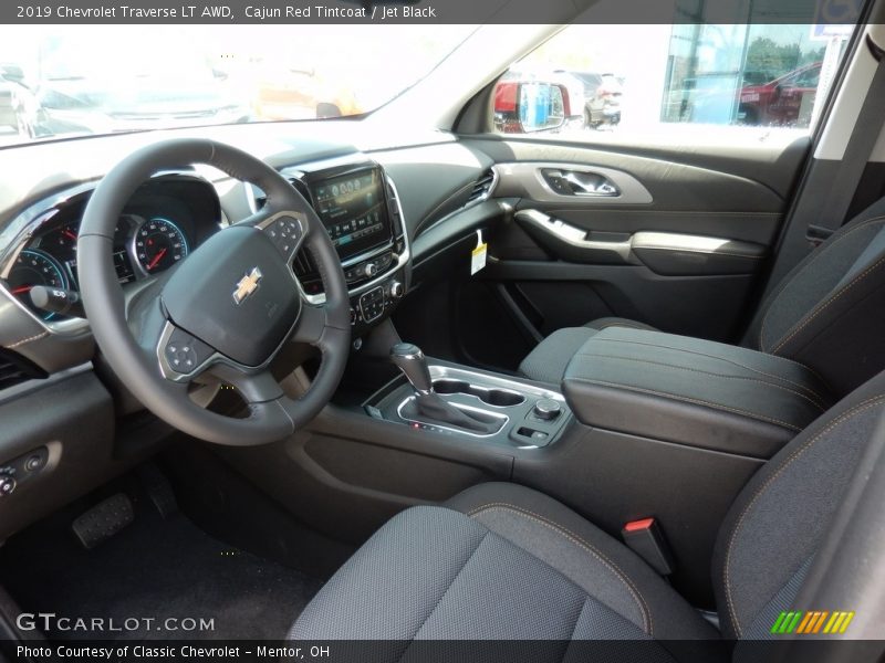 Cajun Red Tintcoat / Jet Black 2019 Chevrolet Traverse LT AWD