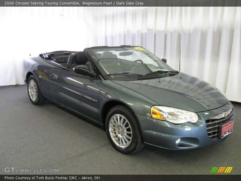 Magnesium Pearl / Dark Slate Gray 2006 Chrysler Sebring Touring Convertible