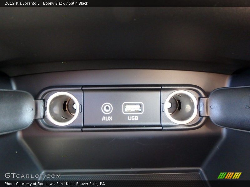 Ebony Black / Satin Black 2019 Kia Sorento L