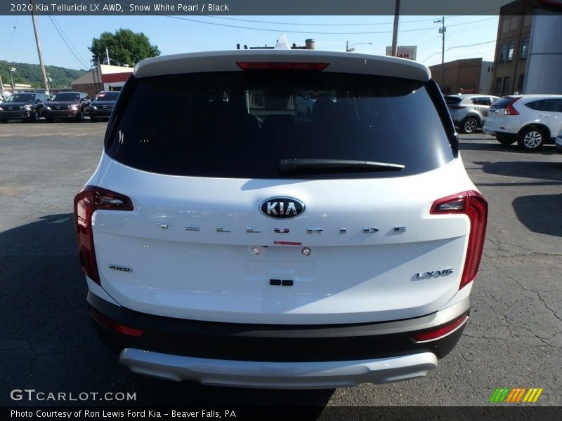Snow White Pearl / Black 2020 Kia Telluride LX AWD