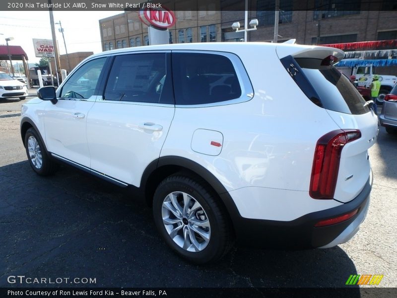 Snow White Pearl / Black 2020 Kia Telluride LX AWD