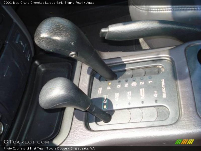 Sienna Pearl / Agate 2001 Jeep Grand Cherokee Laredo 4x4