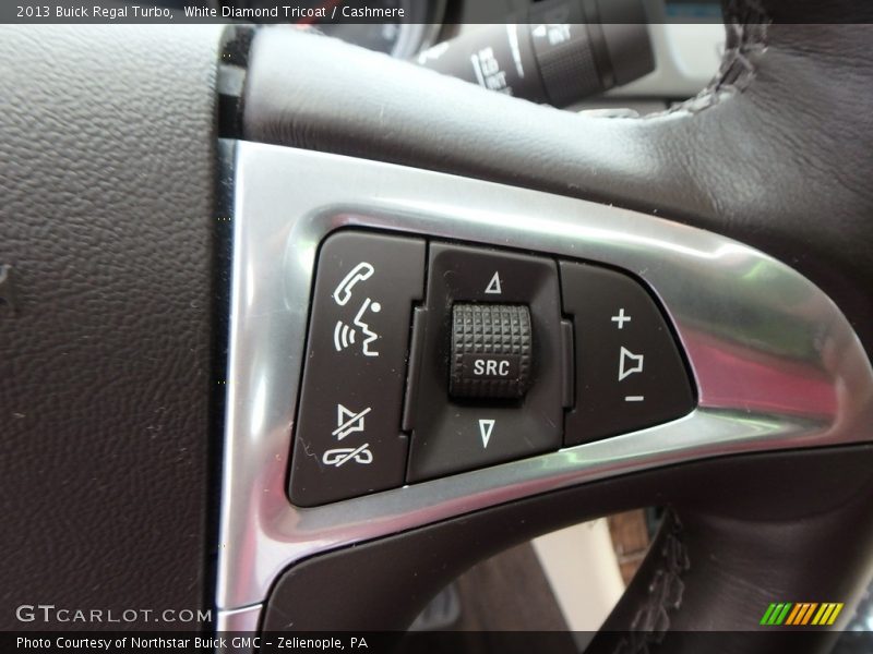 White Diamond Tricoat / Cashmere 2013 Buick Regal Turbo