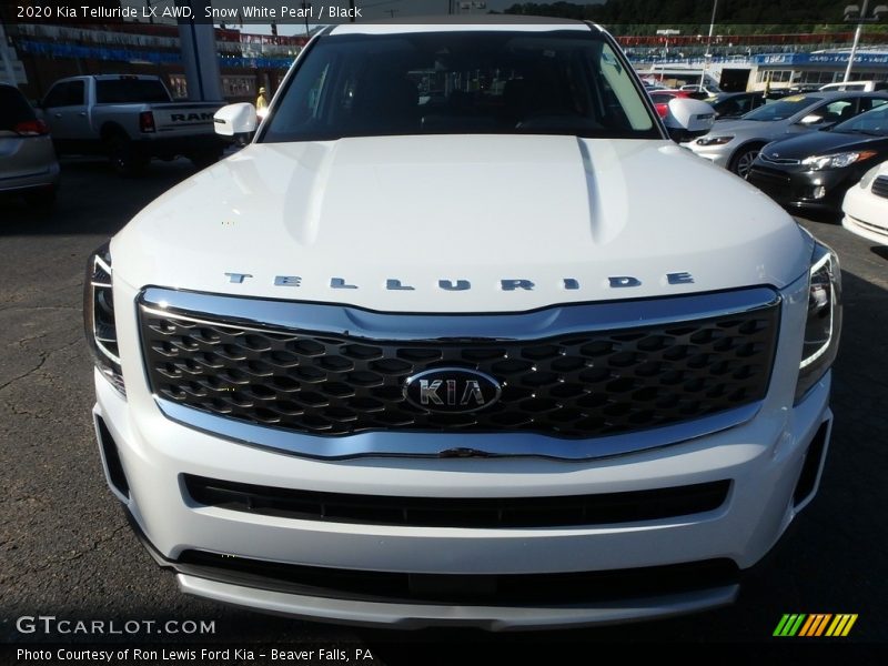 Snow White Pearl / Black 2020 Kia Telluride LX AWD