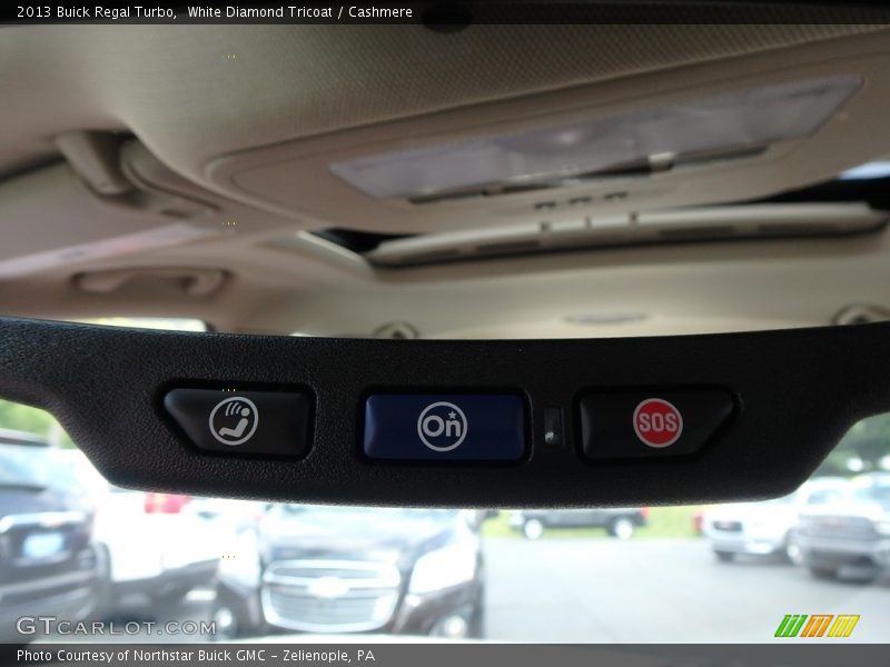 White Diamond Tricoat / Cashmere 2013 Buick Regal Turbo