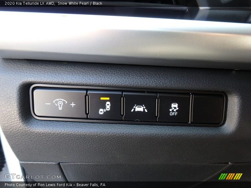 Snow White Pearl / Black 2020 Kia Telluride LX AWD