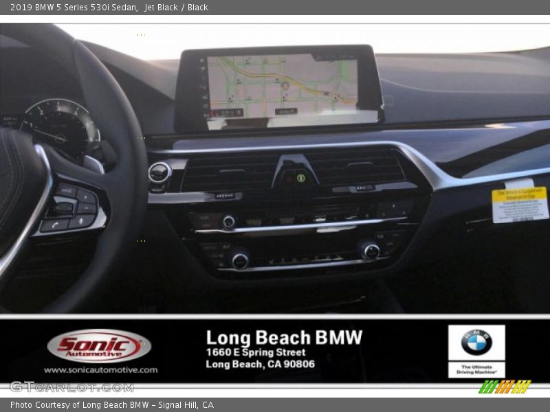 Jet Black / Black 2019 BMW 5 Series 530i Sedan