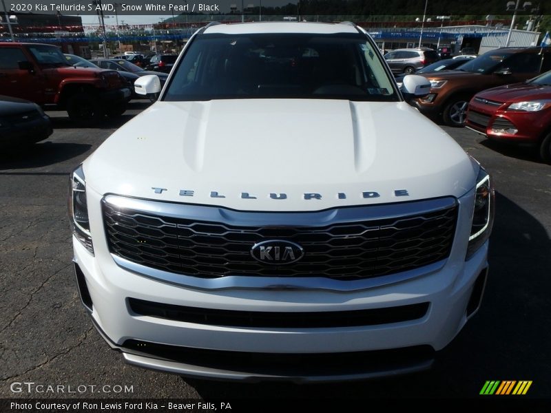 Snow White Pearl / Black 2020 Kia Telluride S AWD
