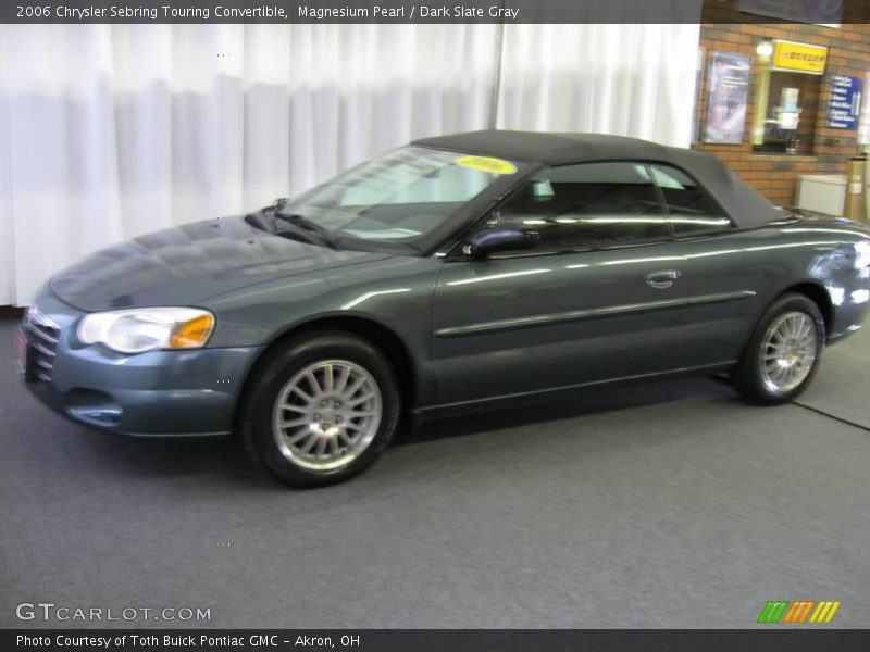 Magnesium Pearl / Dark Slate Gray 2006 Chrysler Sebring Touring Convertible