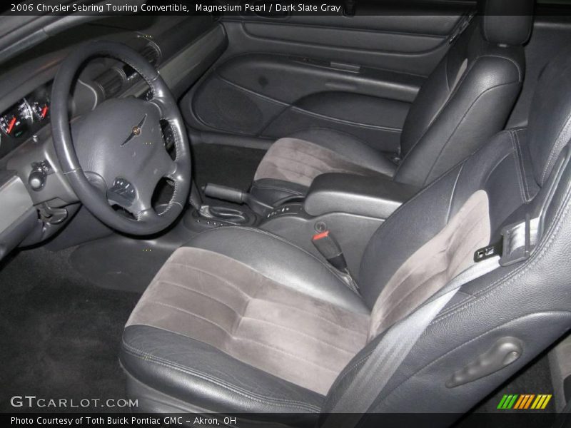Magnesium Pearl / Dark Slate Gray 2006 Chrysler Sebring Touring Convertible