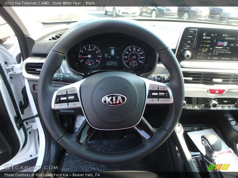 Snow White Pearl / Black 2020 Kia Telluride S AWD