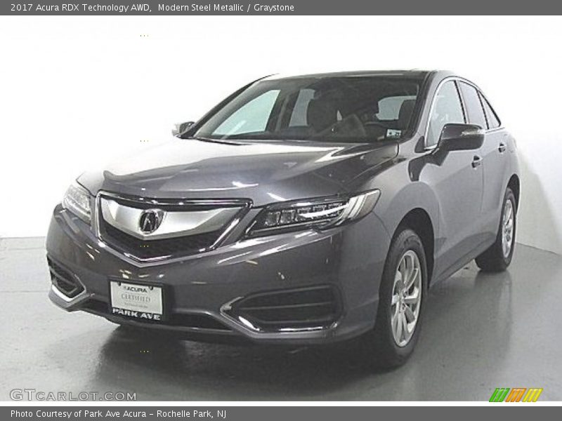 Modern Steel Metallic / Graystone 2017 Acura RDX Technology AWD