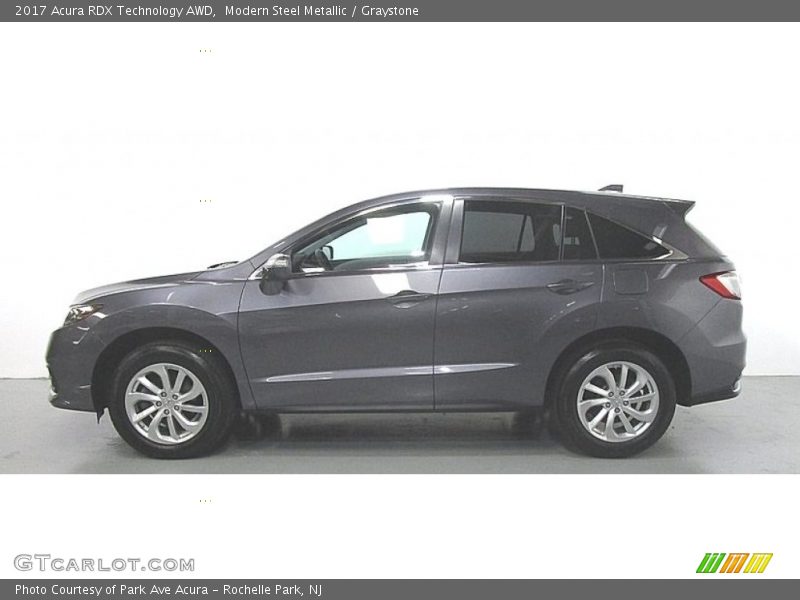 Modern Steel Metallic / Graystone 2017 Acura RDX Technology AWD