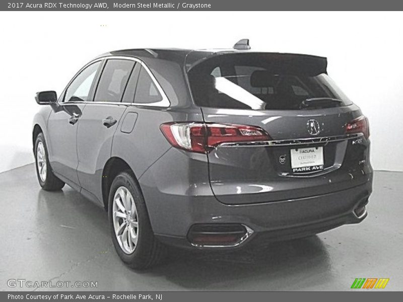 Modern Steel Metallic / Graystone 2017 Acura RDX Technology AWD