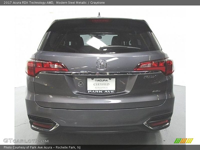 Modern Steel Metallic / Graystone 2017 Acura RDX Technology AWD