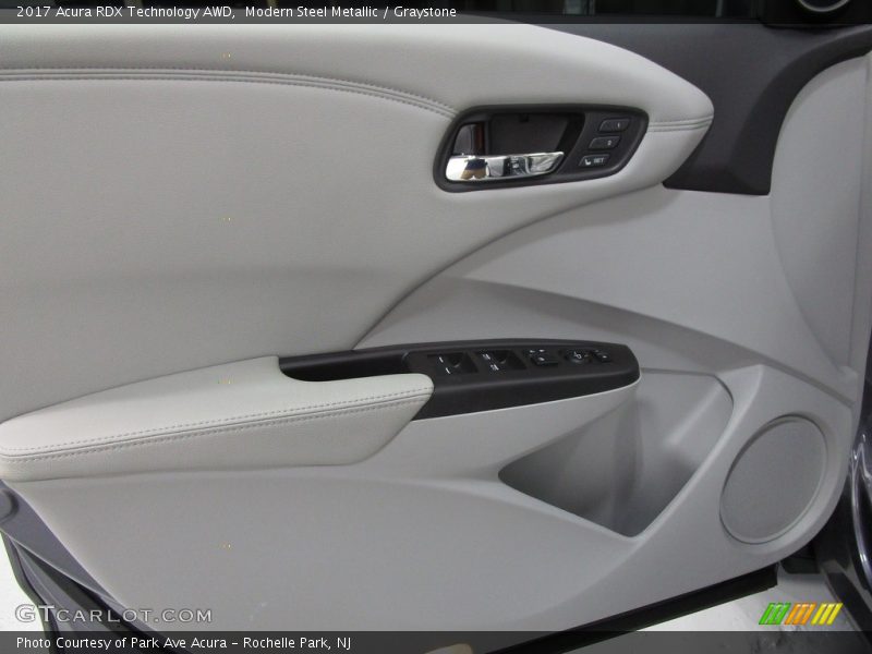 Modern Steel Metallic / Graystone 2017 Acura RDX Technology AWD