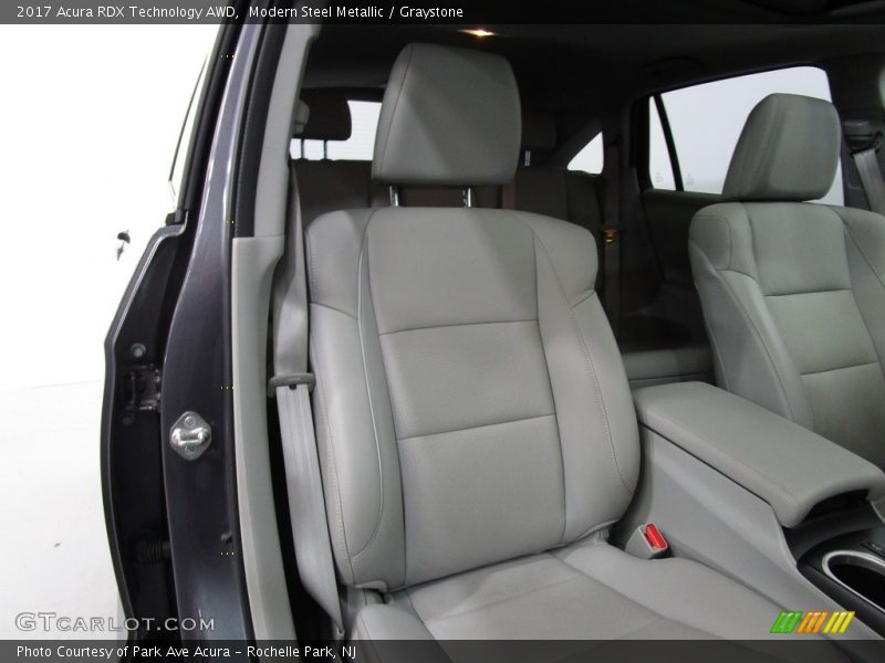 Modern Steel Metallic / Graystone 2017 Acura RDX Technology AWD