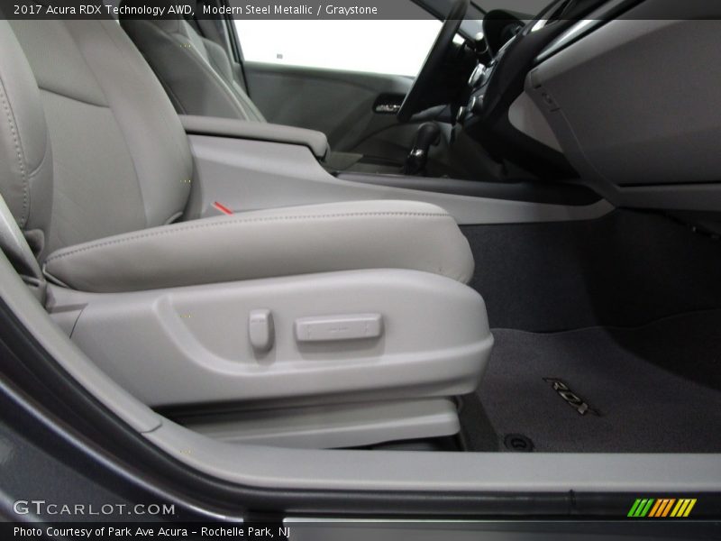 Modern Steel Metallic / Graystone 2017 Acura RDX Technology AWD