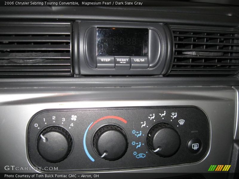 Magnesium Pearl / Dark Slate Gray 2006 Chrysler Sebring Touring Convertible