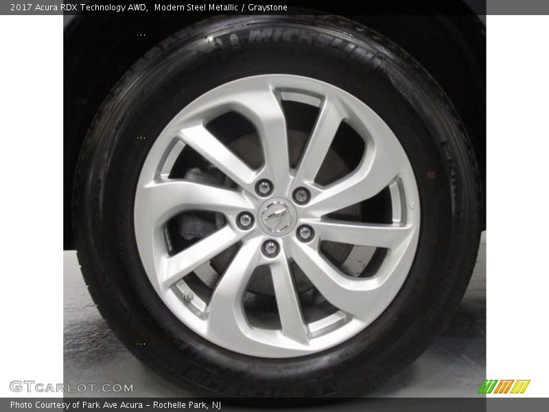 Modern Steel Metallic / Graystone 2017 Acura RDX Technology AWD