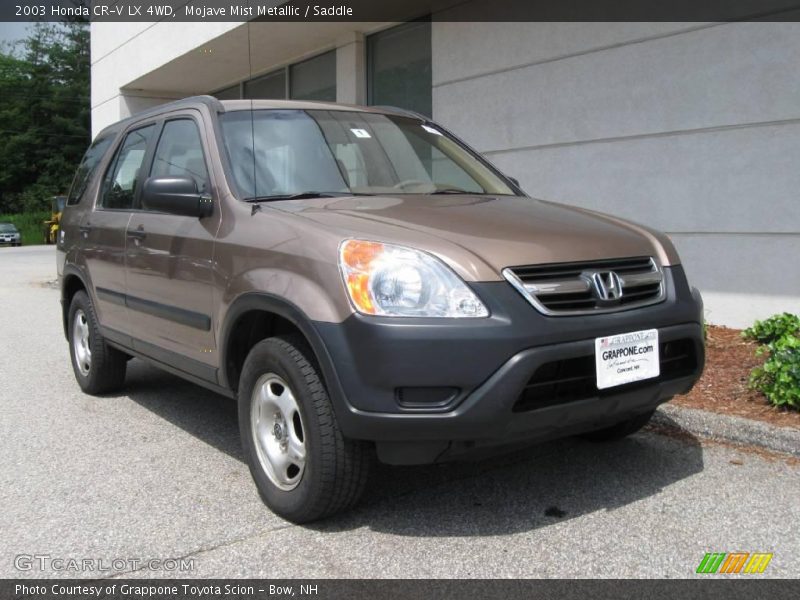 Mojave Mist Metallic / Saddle 2003 Honda CR-V LX 4WD