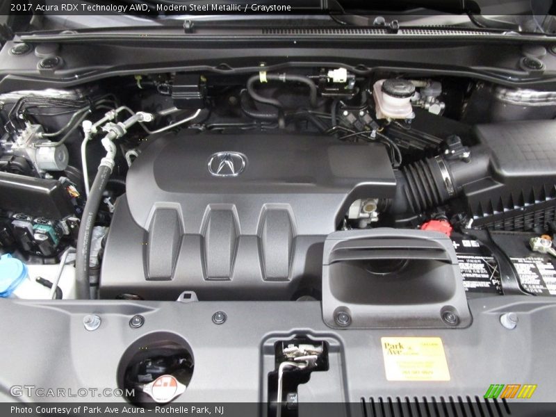 Modern Steel Metallic / Graystone 2017 Acura RDX Technology AWD