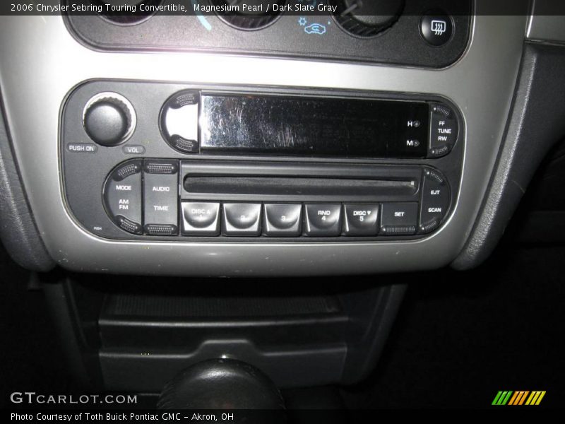 Magnesium Pearl / Dark Slate Gray 2006 Chrysler Sebring Touring Convertible