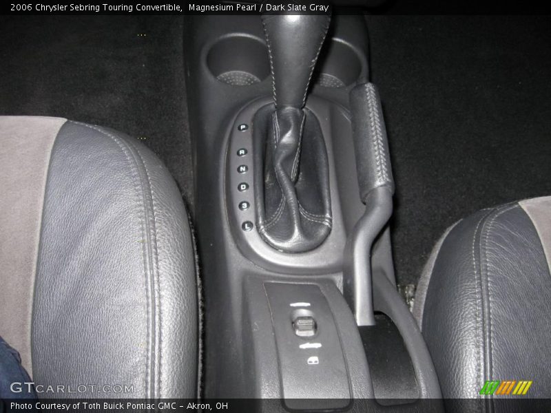 Magnesium Pearl / Dark Slate Gray 2006 Chrysler Sebring Touring Convertible