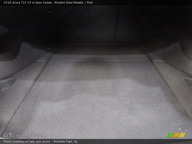 Modern Steel Metallic / Red 2018 Acura TLX V6 A-Spec Sedan