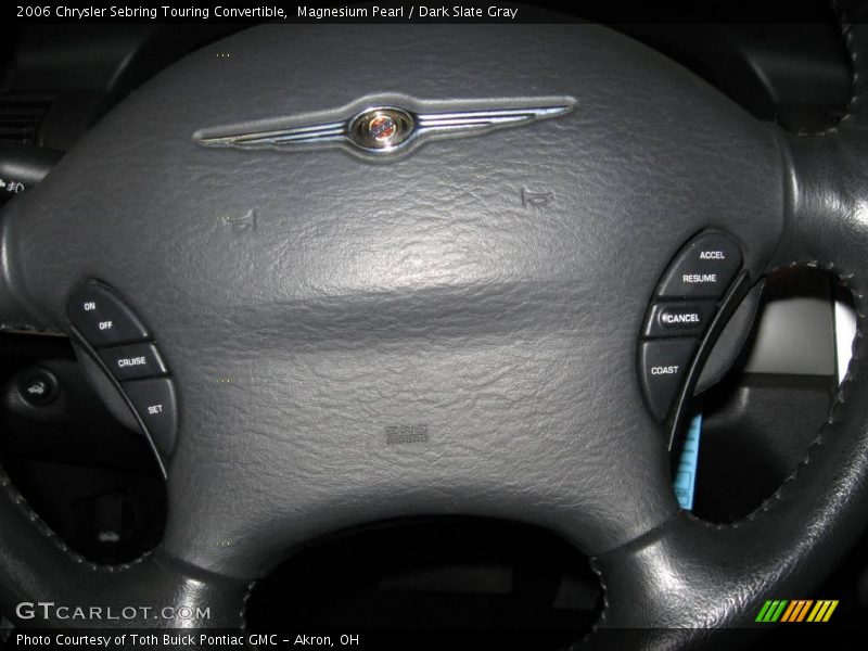 Magnesium Pearl / Dark Slate Gray 2006 Chrysler Sebring Touring Convertible