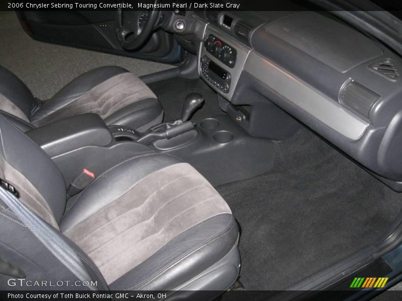 Magnesium Pearl / Dark Slate Gray 2006 Chrysler Sebring Touring Convertible