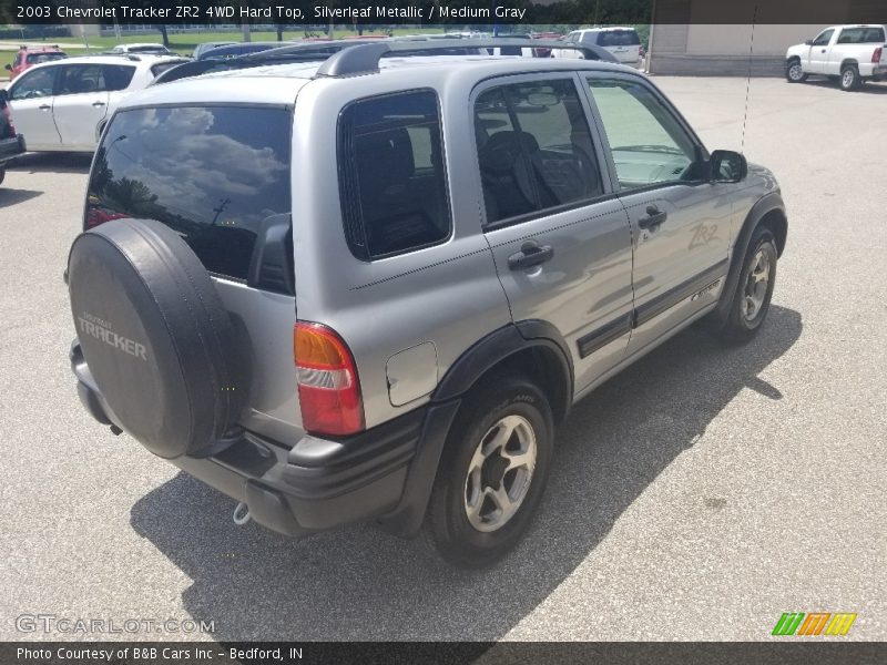 Silverleaf Metallic / Medium Gray 2003 Chevrolet Tracker ZR2 4WD Hard Top