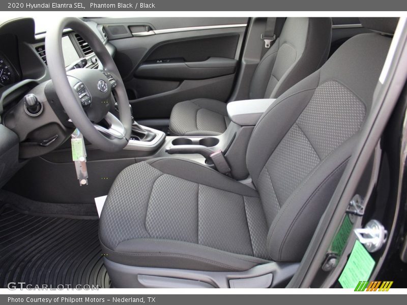 Phantom Black / Black 2020 Hyundai Elantra SEL