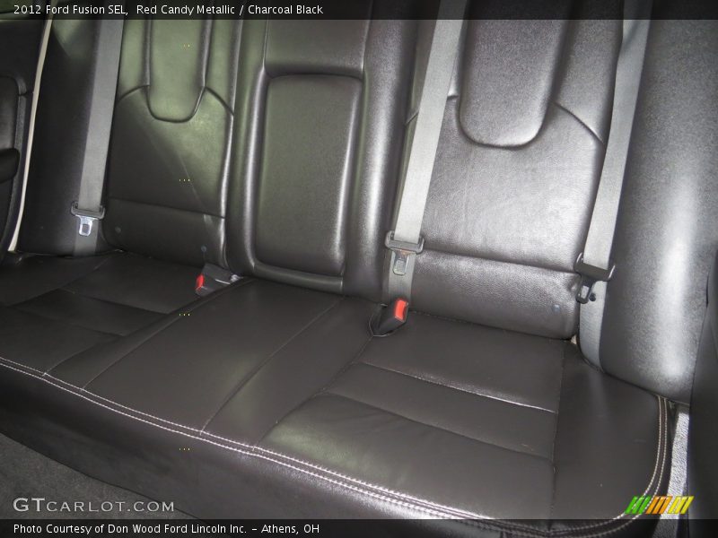 Red Candy Metallic / Charcoal Black 2012 Ford Fusion SEL