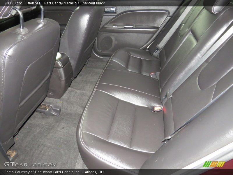Red Candy Metallic / Charcoal Black 2012 Ford Fusion SEL
