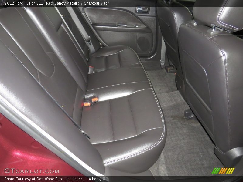 Red Candy Metallic / Charcoal Black 2012 Ford Fusion SEL