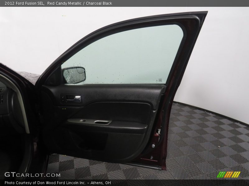 Red Candy Metallic / Charcoal Black 2012 Ford Fusion SEL