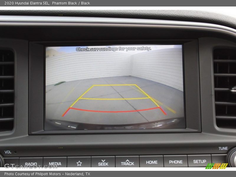 Phantom Black / Black 2020 Hyundai Elantra SEL